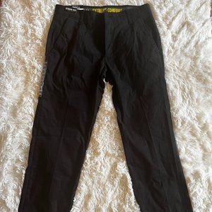 LEE Extreme Comfort Straight Fit Pants 32 x 32 Black